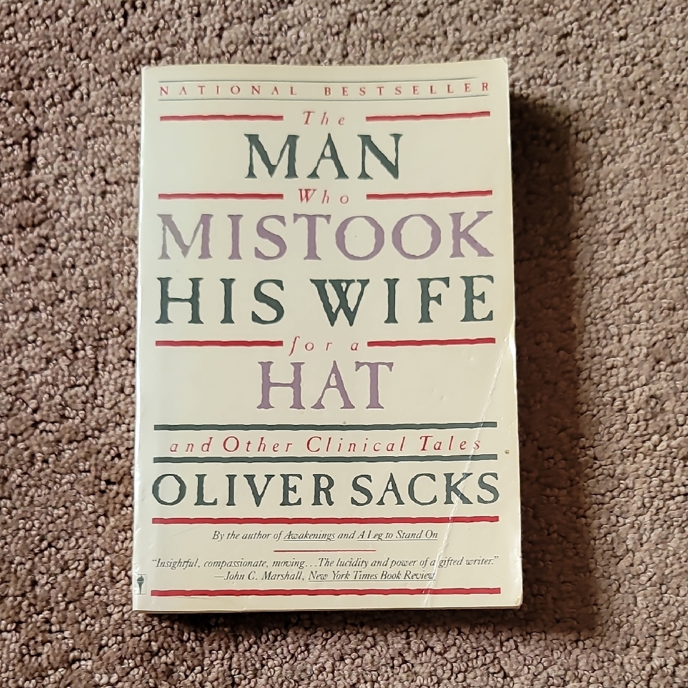 The Man Who Mistook His Wife for a Hat Book